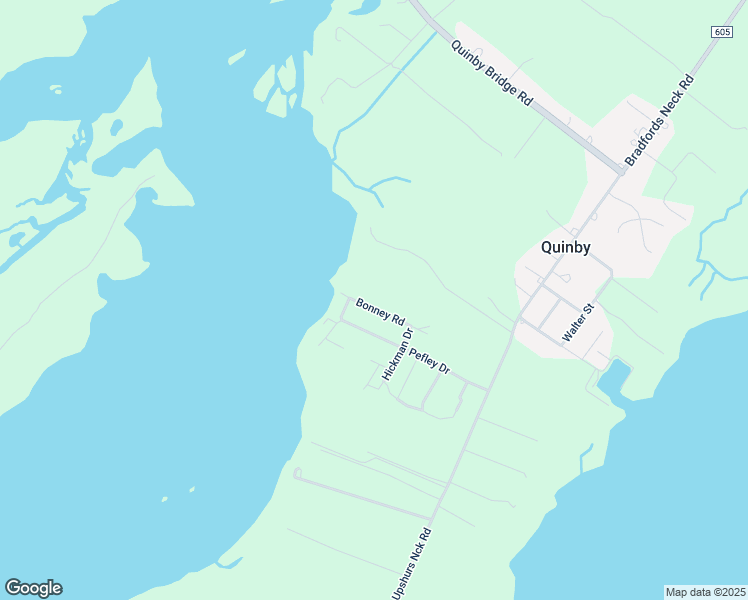 map of restaurants, bars, coffee shops, grocery stores, and more near in Machipongo