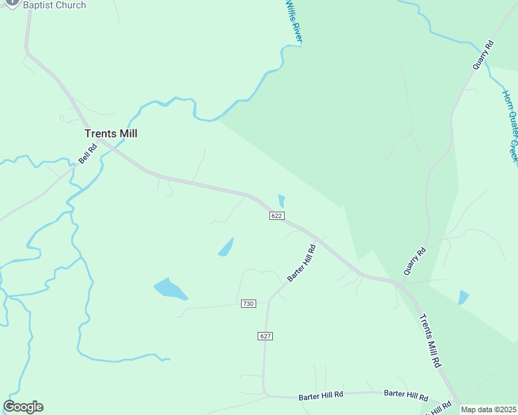map of restaurants, bars, coffee shops, grocery stores, and more near 707 Trents Mill Road in Cumberland