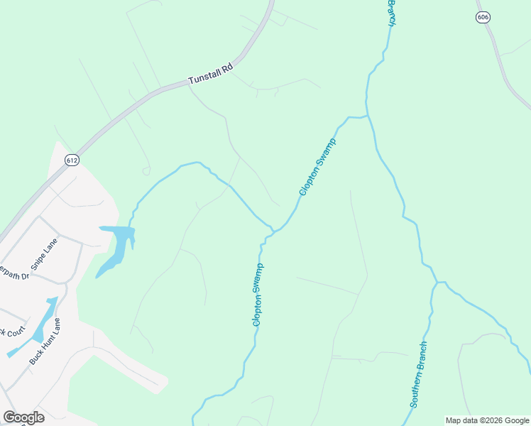 map of restaurants, bars, coffee shops, grocery stores, and more near 9905 Old Dirt Road in New Kent