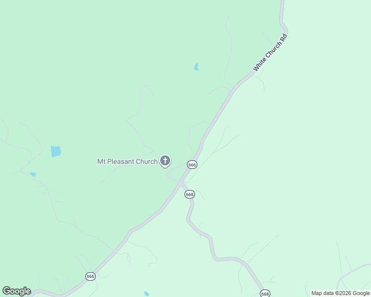 map of restaurants, bars, coffee shops, grocery stores, and more near 2101 White Church Road in Fincastle