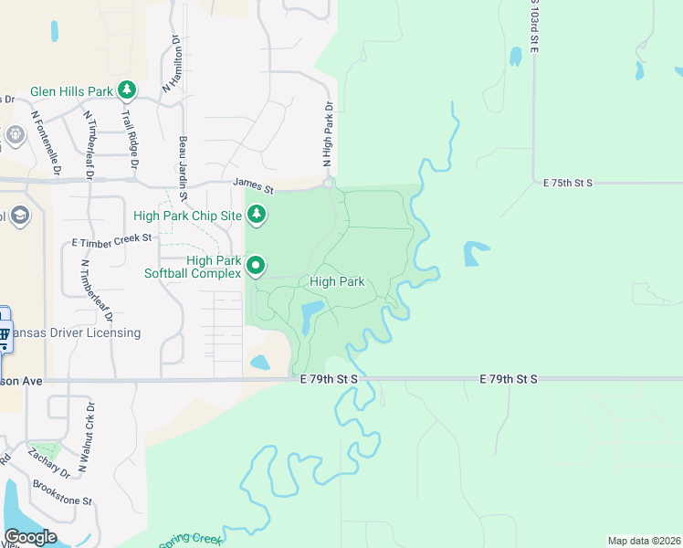 map of restaurants, bars, coffee shops, grocery stores, and more near 2801 James Street in Derby