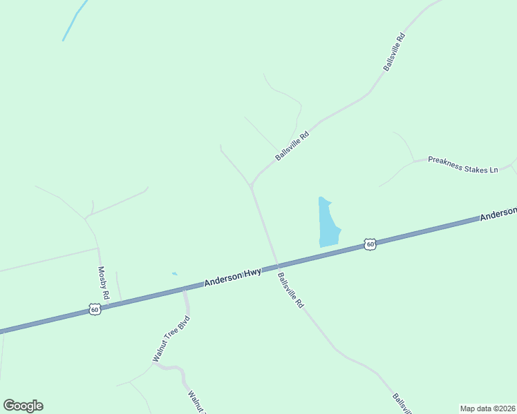 map of restaurants, bars, coffee shops, grocery stores, and more near 2392 State Route 630 in Powhatan
