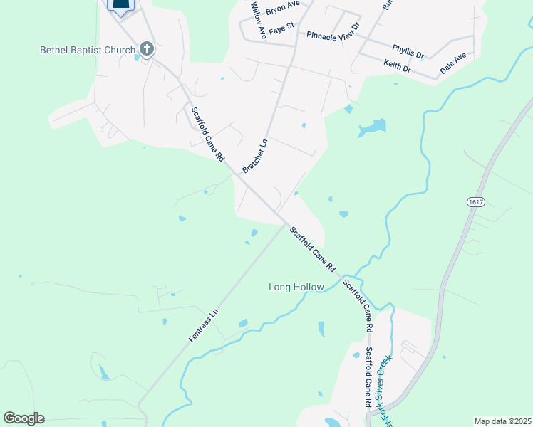 map of restaurants, bars, coffee shops, grocery stores, and more near 1525 Scaffold Cane Road in Berea