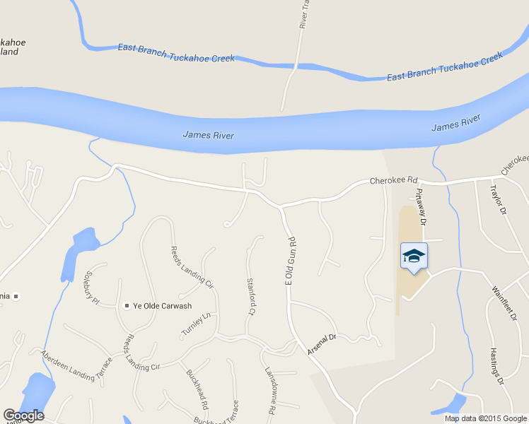 map of restaurants, bars, coffee shops, grocery stores, and more near 4020 East Old Gun Road in Midlothian