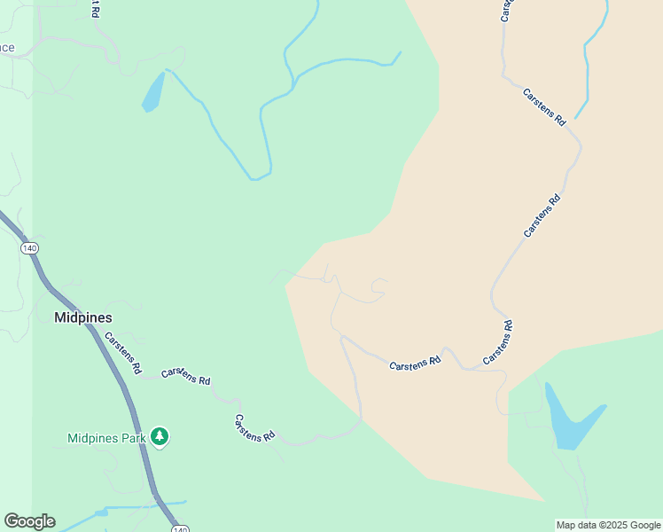 map of restaurants, bars, coffee shops, grocery stores, and more near 4748 Carstens Road in Midpines