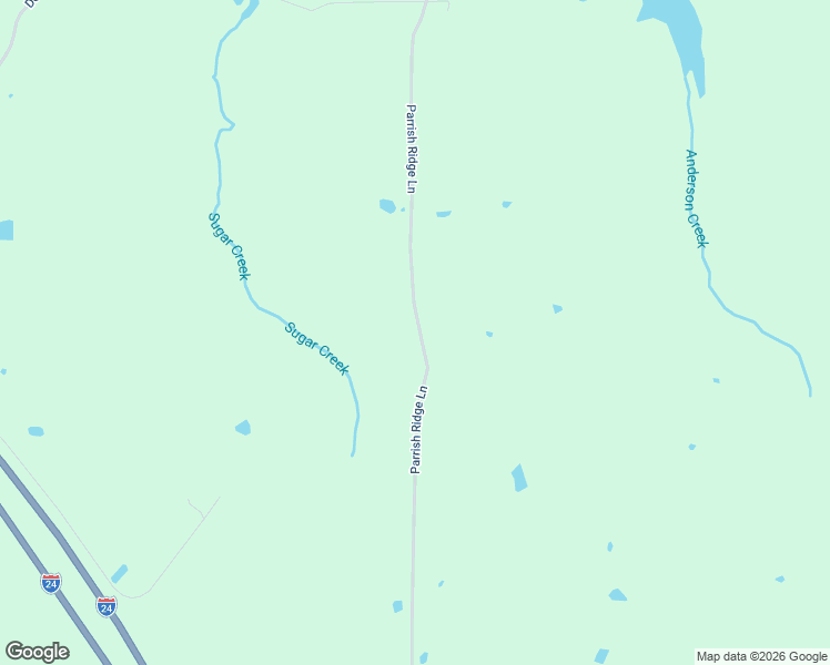 map of restaurants, bars, coffee shops, grocery stores, and more near 1399 Parrish Ridge Lane in Ozark