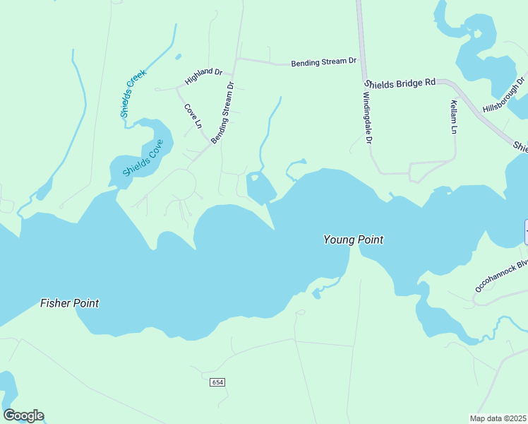 map of restaurants, bars, coffee shops, grocery stores, and more near 35536 Creekside Drive in Belle Haven