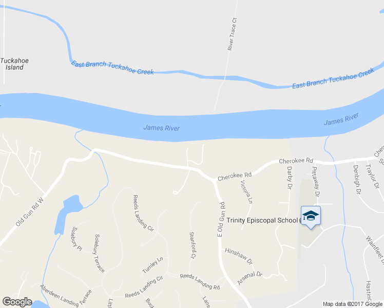 map of restaurants, bars, coffee shops, grocery stores, and more near 4041 East Old Gun Road in Midlothian