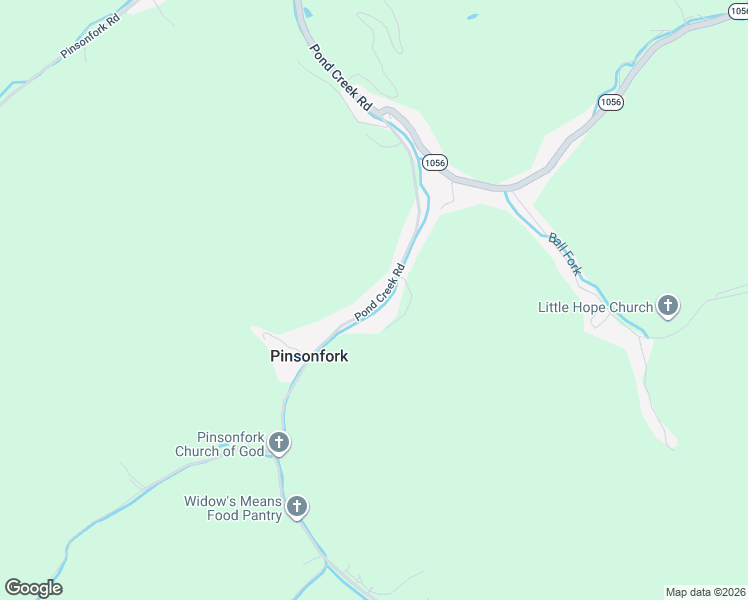 map of restaurants, bars, coffee shops, grocery stores, and more near 3669-4191 Pond Creek Road in Pike