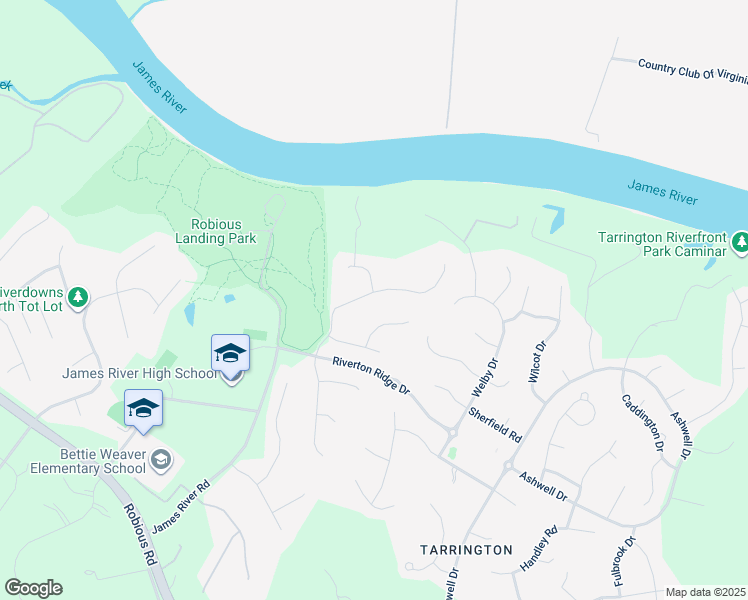 map of restaurants, bars, coffee shops, grocery stores, and more near 4042 Waterswatch Drive in Midlothian