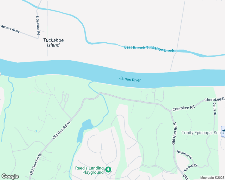 map of restaurants, bars, coffee shops, grocery stores, and more near 4400 Old Gun Road East in Midlothian