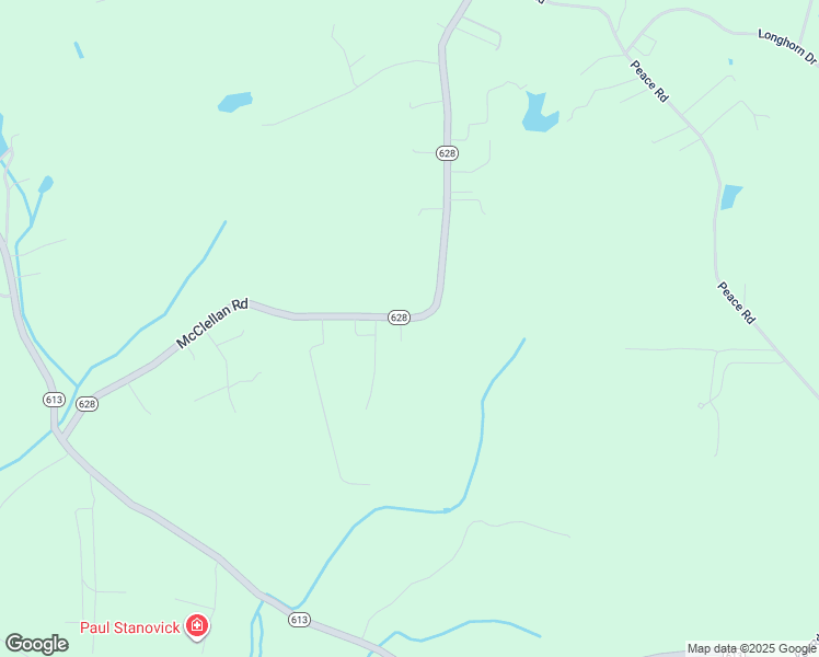 map of restaurants, bars, coffee shops, grocery stores, and more near 5570 McClellan Road in Mechanicsville