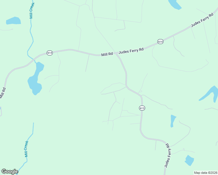 map of restaurants, bars, coffee shops, grocery stores, and more near 2483 Judes Ferry Road in Powhatan