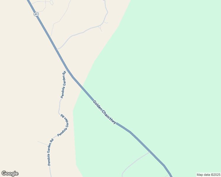 map of restaurants, bars, coffee shops, grocery stores, and more near 7040 California 49 in Mariposa