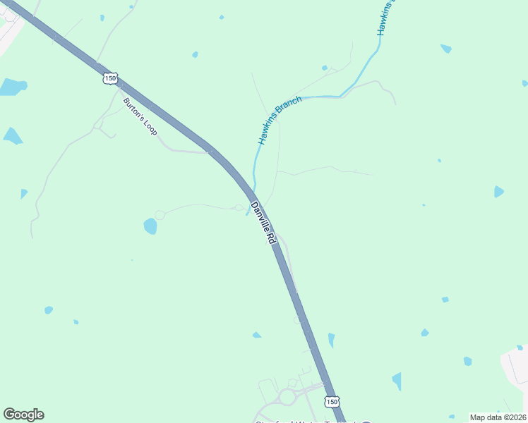 map of restaurants, bars, coffee shops, grocery stores, and more near 2711 Hawkins Branch Road in Stanford