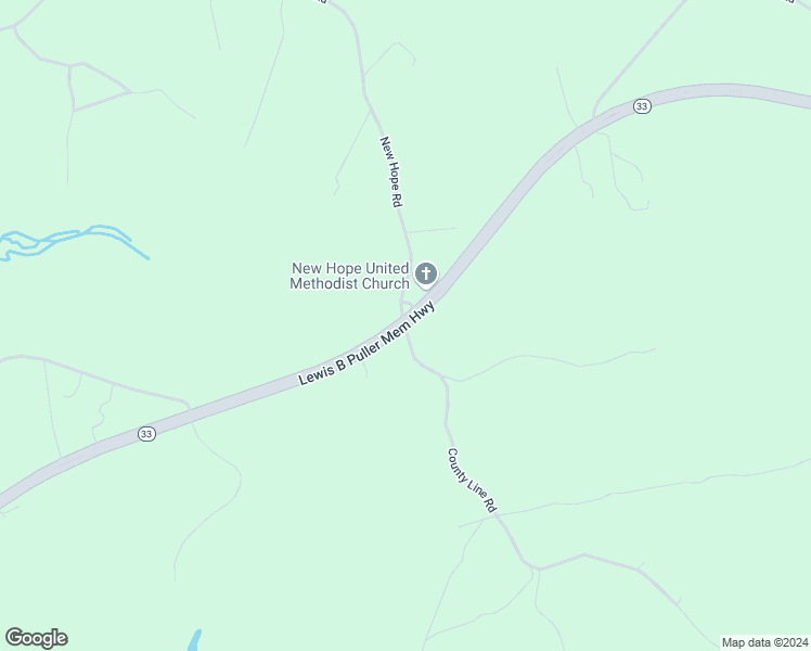 map of restaurants, bars, coffee shops, grocery stores, and more near 1708 Lewis B Puller Memorial Highway in Saluda