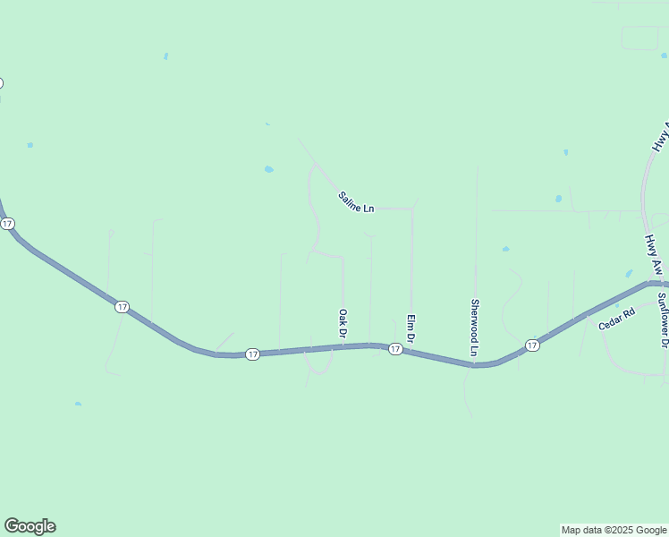 map of restaurants, bars, coffee shops, grocery stores, and more near 14009 Oak Drive in Plato
