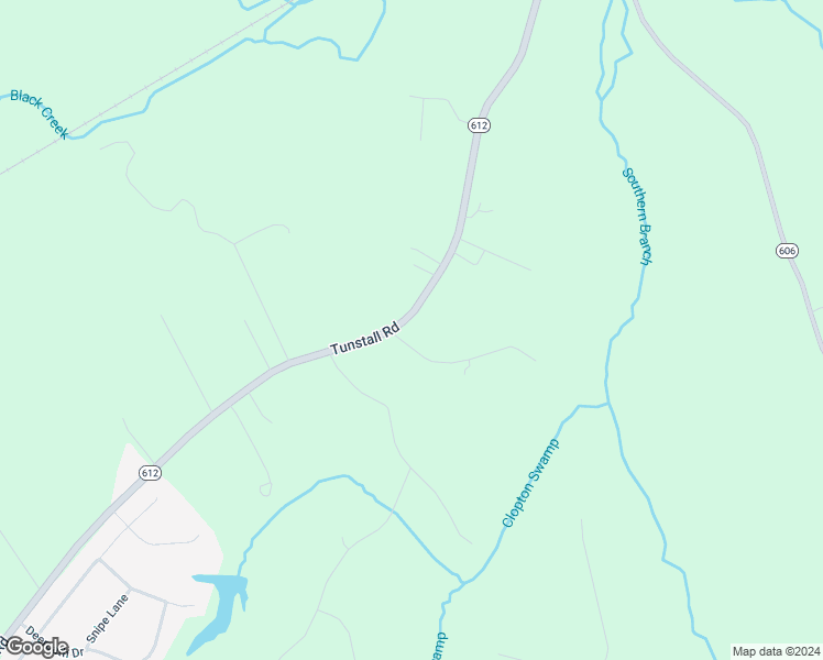 map of restaurants, bars, coffee shops, grocery stores, and more near 6450 Marl Springs Drive in New Kent