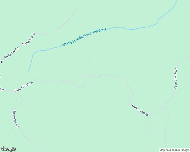 map of restaurants, bars, coffee shops, grocery stores, and more near Davis Church Road in McKee