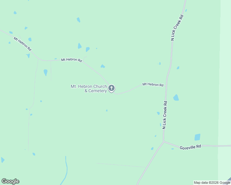 map of restaurants, bars, coffee shops, grocery stores, and more near 2009-2149 Mount Hebron Road in Goreville