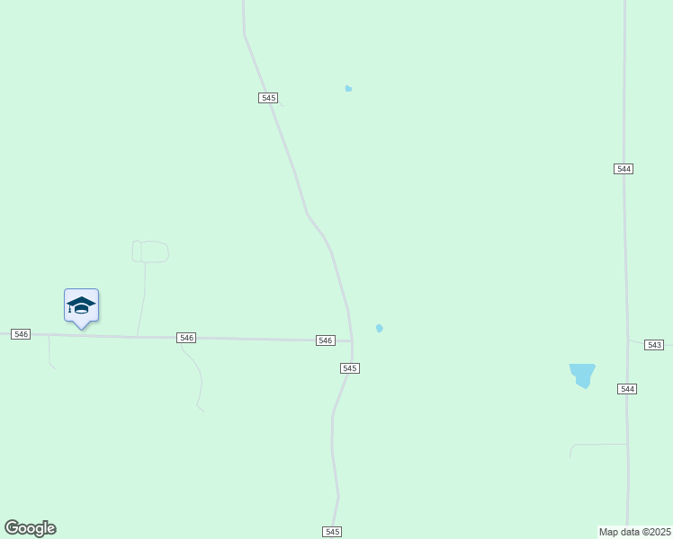 map of restaurants, bars, coffee shops, grocery stores, and more near County Road 545 in Dent County