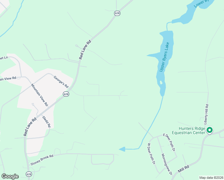 map of restaurants, bars, coffee shops, grocery stores, and more near 2637 Glenridge Drive in Powhatan