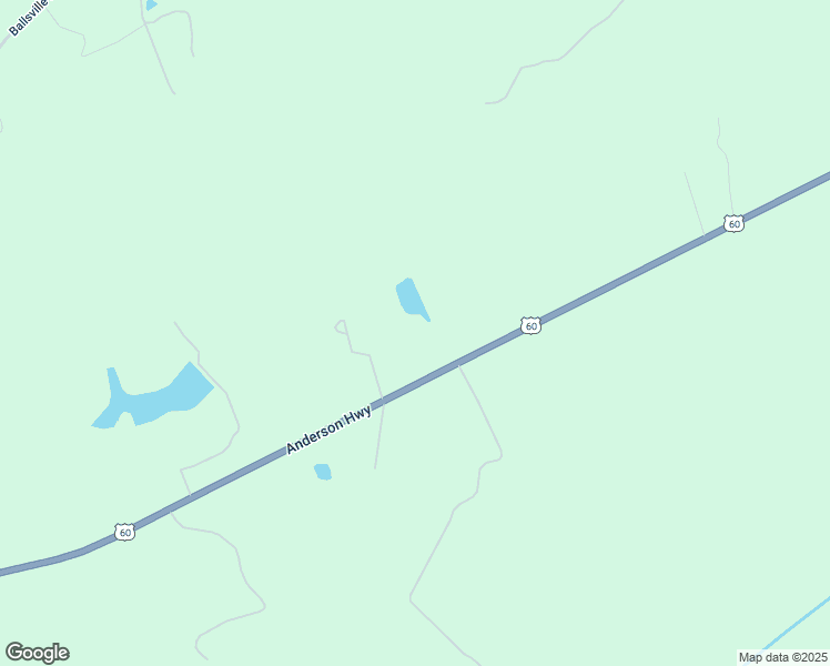 map of restaurants, bars, coffee shops, grocery stores, and more near 5800 Anderson Highway in Powhatan
