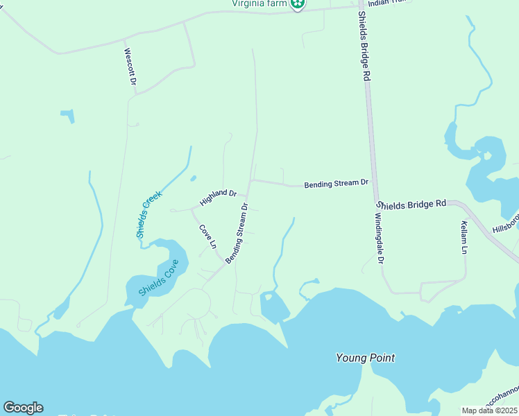 map of restaurants, bars, coffee shops, grocery stores, and more near 12592 Bending Stream Drive in Belle Haven