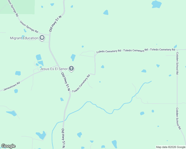 map of restaurants, bars, coffee shops, grocery stores, and more near 293 Toledo Cemetery Road in Cobden