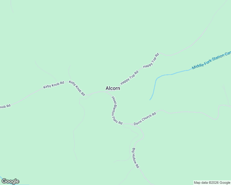 map of restaurants, bars, coffee shops, grocery stores, and more near 82 Happy Top Road in McKee