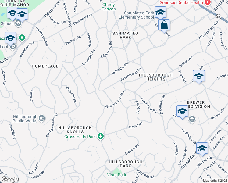 map of restaurants, bars, coffee shops, grocery stores, and more near 20 Mc Kenzie Court in Hillsborough
