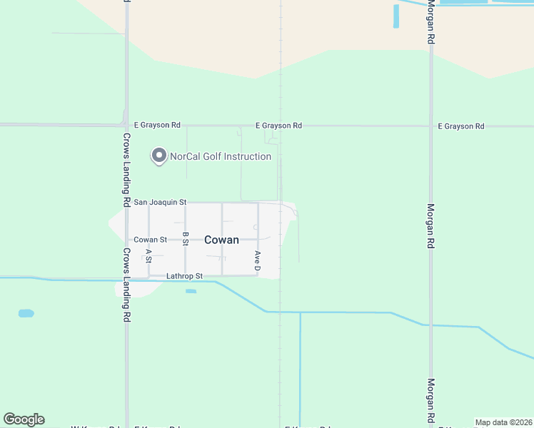 map of restaurants, bars, coffee shops, grocery stores, and more near 5224 Avenue D in Modesto
