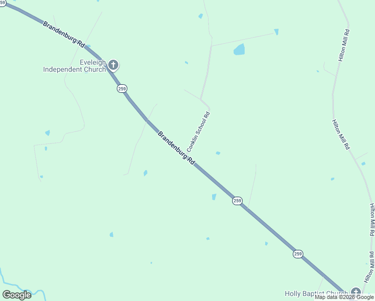 map of restaurants, bars, coffee shops, grocery stores, and more near 6100 Brandenburg Road in Leitchfield