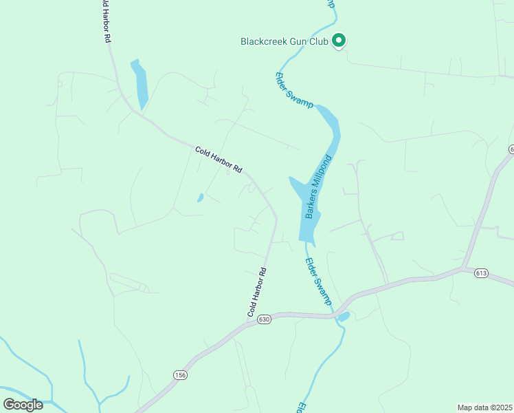 map of restaurants, bars, coffee shops, grocery stores, and more near 6043 Mildale Road in Mechanicsville