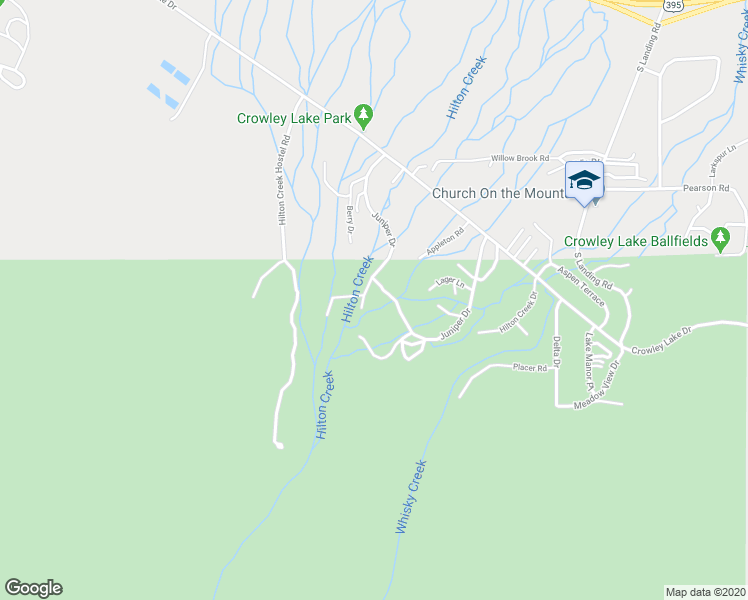 map of restaurants, bars, coffee shops, grocery stores, and more near 396 Juniper Drive in Mammoth Lakes