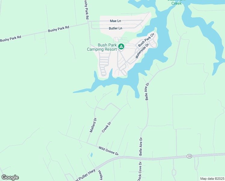 map of restaurants, bars, coffee shops, grocery stores, and more near 498 Mallard Drive in Hardyville