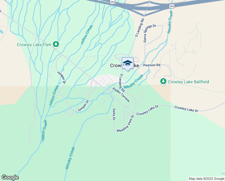 map of restaurants, bars, coffee shops, grocery stores, and more near 35 Aspen Terrace in Mammoth Lakes