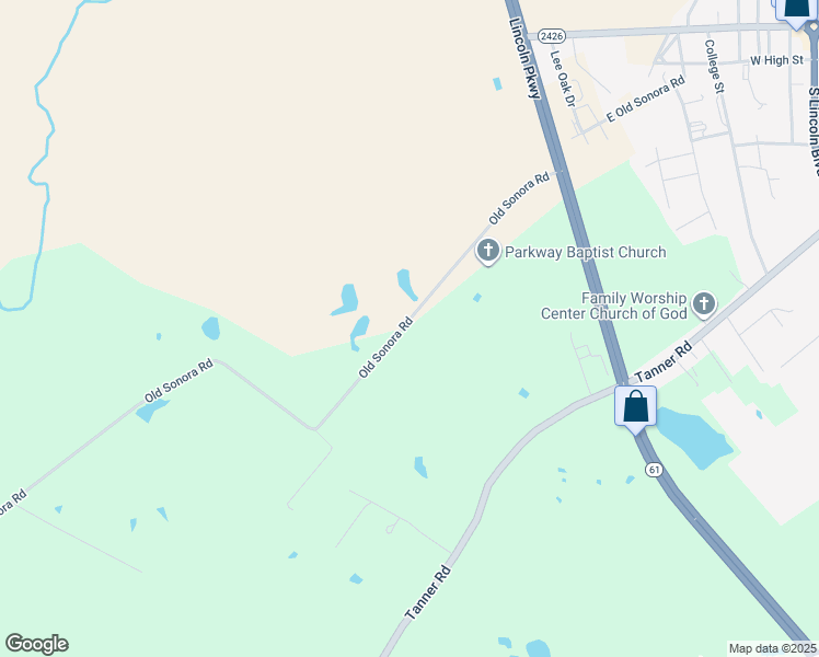 map of restaurants, bars, coffee shops, grocery stores, and more near 1210 Old Sonora Road in Hodgenville