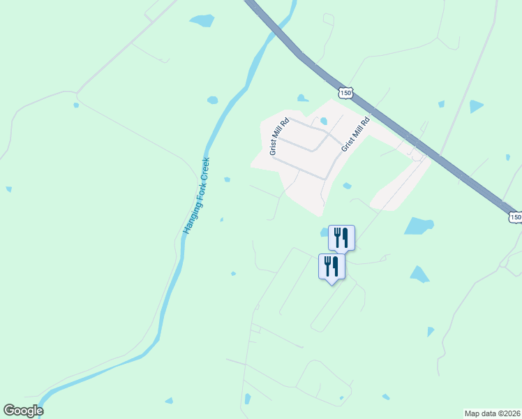 map of restaurants, bars, coffee shops, grocery stores, and more near 108 Carly Lane in Stanford