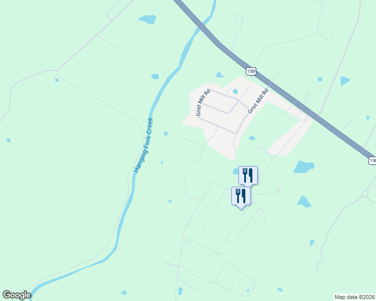 map of restaurants, bars, coffee shops, grocery stores, and more near 108 Carly Lane in Stanford