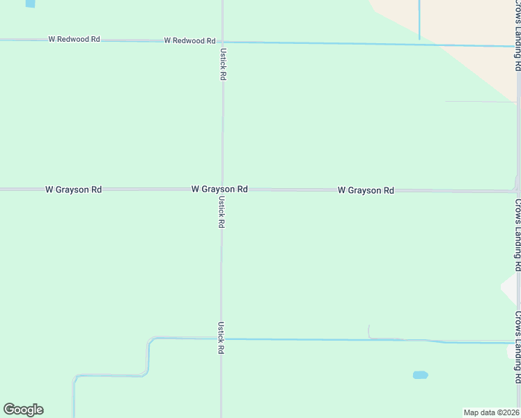 map of restaurants, bars, coffee shops, grocery stores, and more near 5012 Ustick Road in Modesto