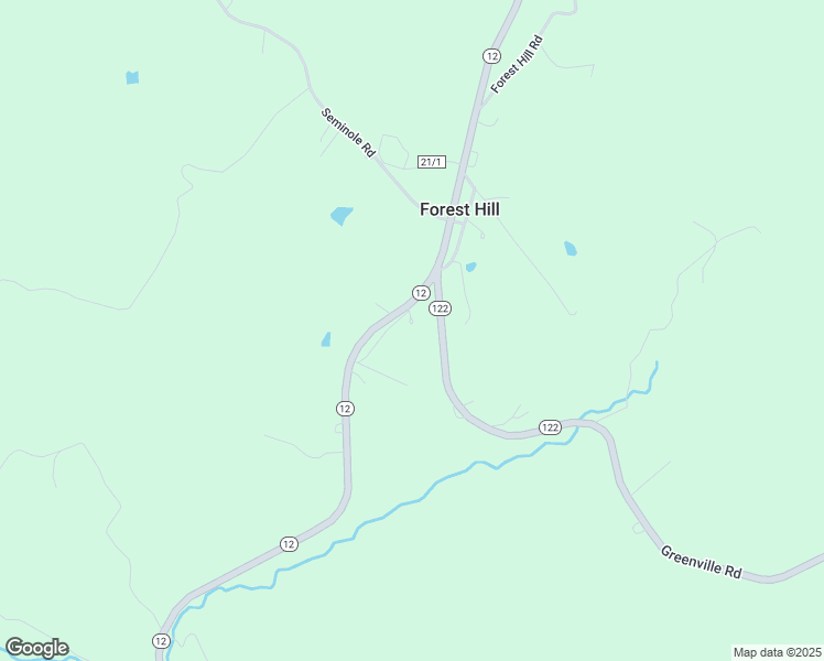 map of restaurants, bars, coffee shops, grocery stores, and more near 15316 West Virginia 12 in Forest Hill