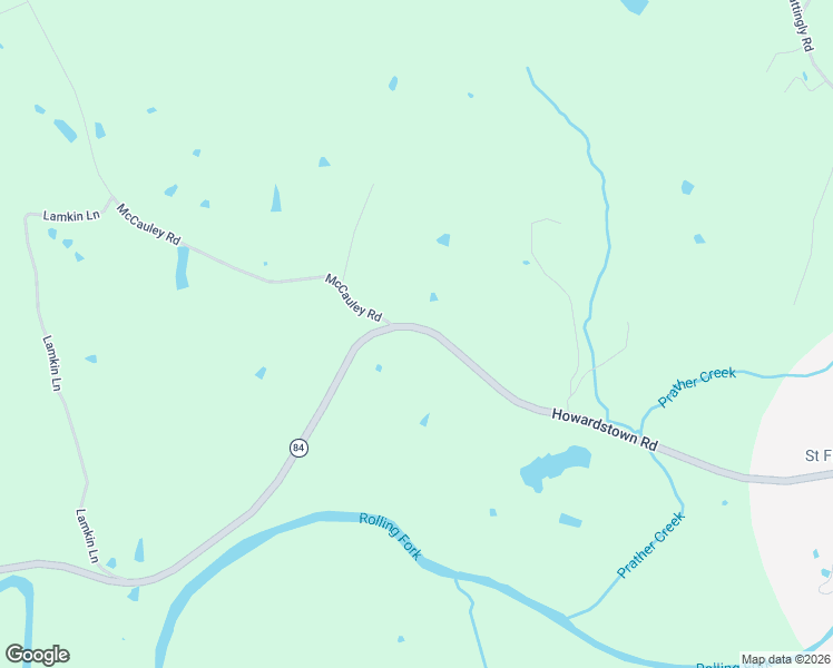 map of restaurants, bars, coffee shops, grocery stores, and more near 1277 Howardstown Road in Raywick