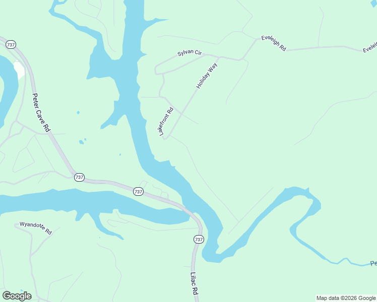 map of restaurants, bars, coffee shops, grocery stores, and more near Lake Front Road in Leitchfield