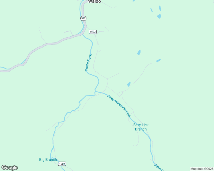 map of restaurants, bars, coffee shops, grocery stores, and more near Trace Fork Road in Salyersville