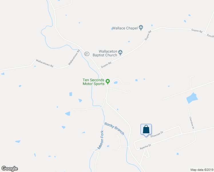 map of restaurants, bars, coffee shops, grocery stores, and more near 1295 Paint Lick Rd in Paint Lick