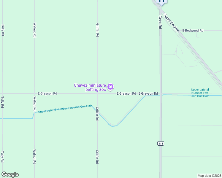 map of restaurants, bars, coffee shops, grocery stores, and more near 7519 East Grayson Road in Hughson