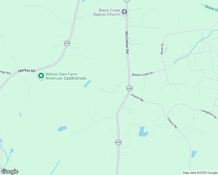 map of restaurants, bars, coffee shops, grocery stores, and more near 6167 McClellan Road in Mechanicsville
