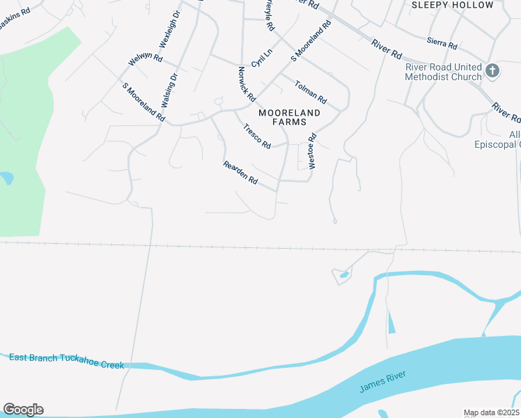 map of restaurants, bars, coffee shops, grocery stores, and more near 8708 Butterfield Avenue in Henrico