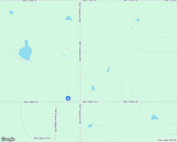 map of restaurants, bars, coffee shops, grocery stores, and more near 17776 Southwest Tawakoni Road in Rose Hill